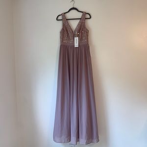 PromGirl Lilac Prom Dress